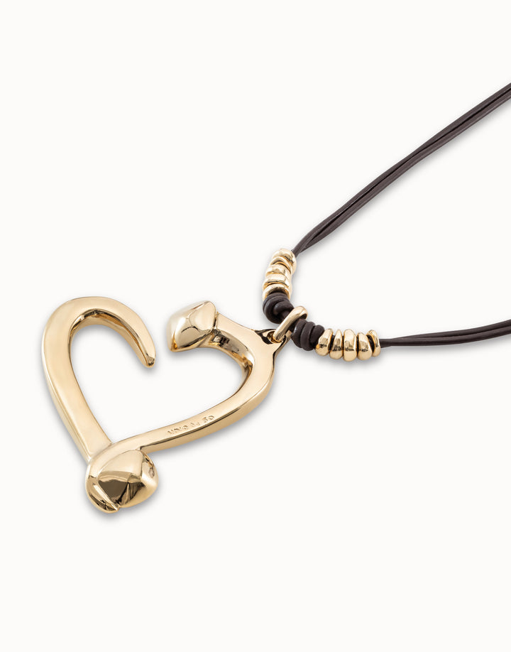 BIG LOVE NECKLACE GOLD - Kingfisher Road - Online Boutique