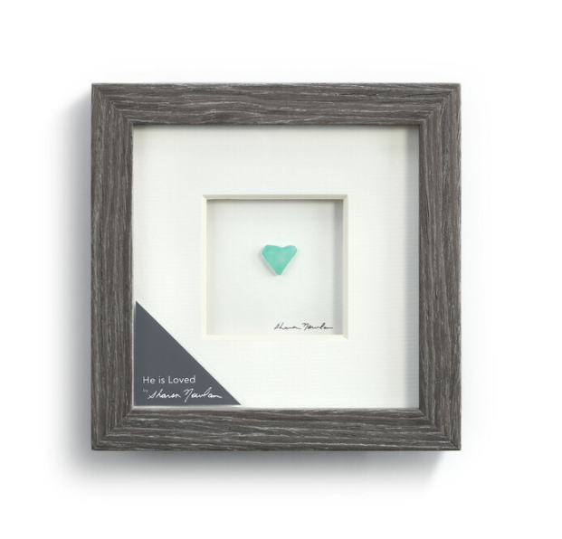 HE IS LOVED WALL ART - GRAY - Kingfisher Road - Online Boutique