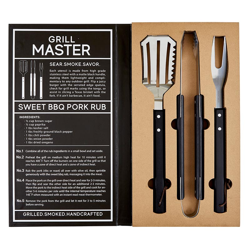 BBQ TOOLS BOOK SET - Kingfisher Road - Online Boutique