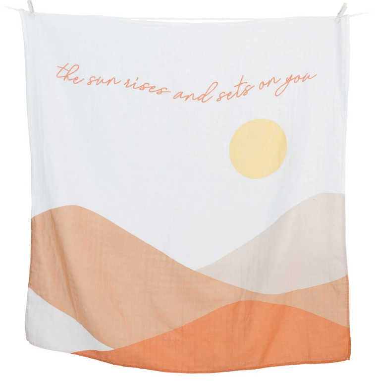 SUNRISE BABY'S FIRST YEAR BLANKETS/CARDS - Kingfisher Road - Online Boutique