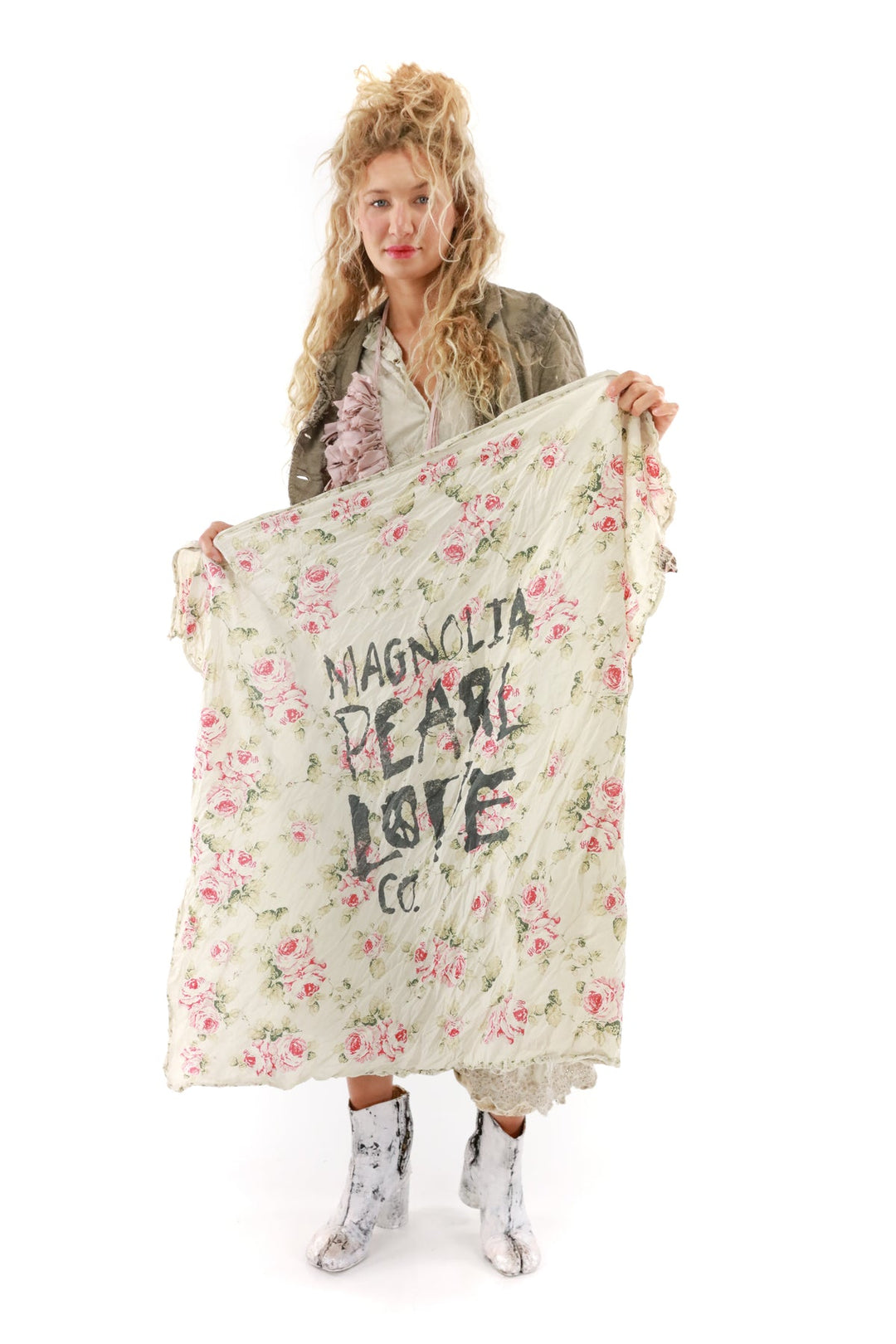 MP LOVE CO FLORAL SCARF-ROSSETTI - Kingfisher Road - Online Boutique