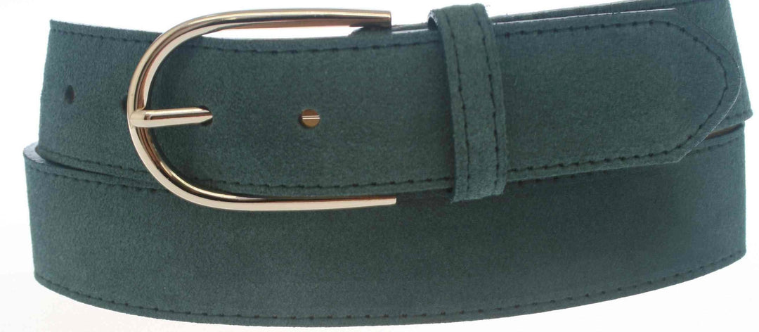 CLASSIC SUEDE BELT - TEAL - Kingfisher Road - Online Boutique