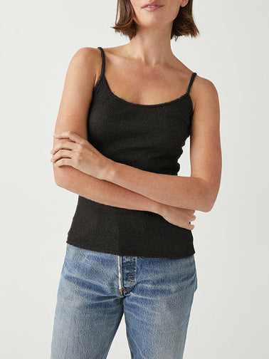 MARTA STRAPPY TANK - BLACK - Kingfisher Road - Online Boutique
