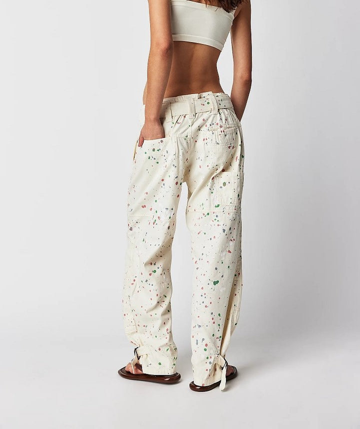 PAINTER PANT - ECRU - Kingfisher Road - Online Boutique