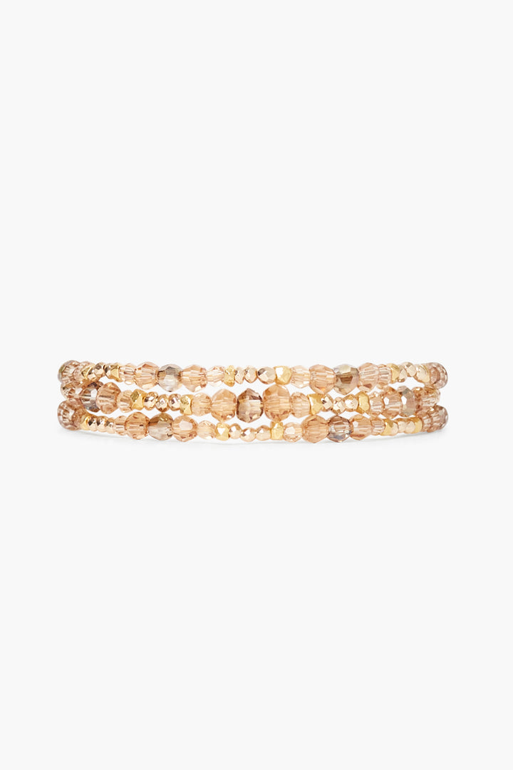 GOLD MIX NAKED WRAP BRACELET - Kingfisher Road - Online Boutique