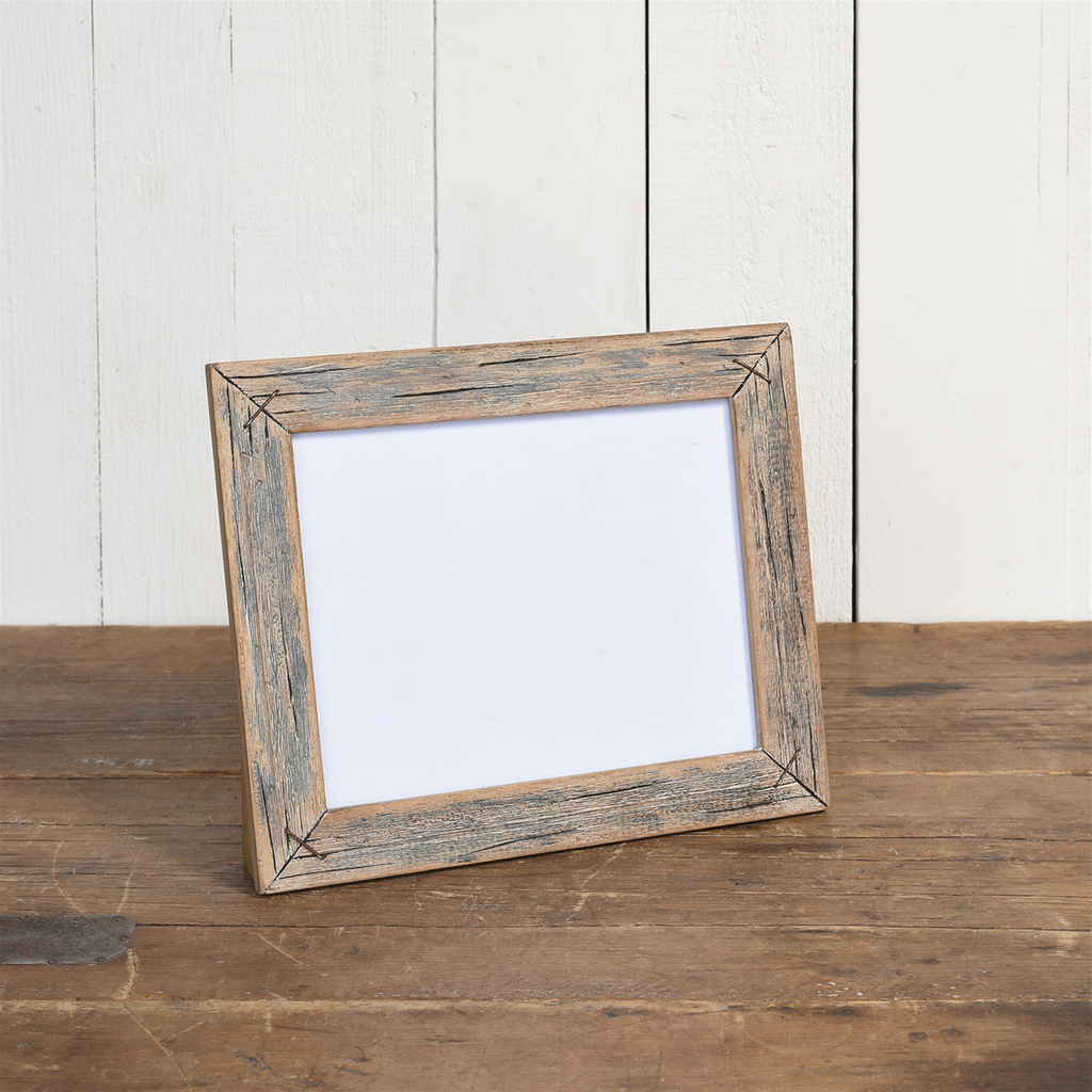 HORIZONTAL 8x10 COSTAL WOOD PICTURE FRAME - Kingfisher Road - Online Boutique