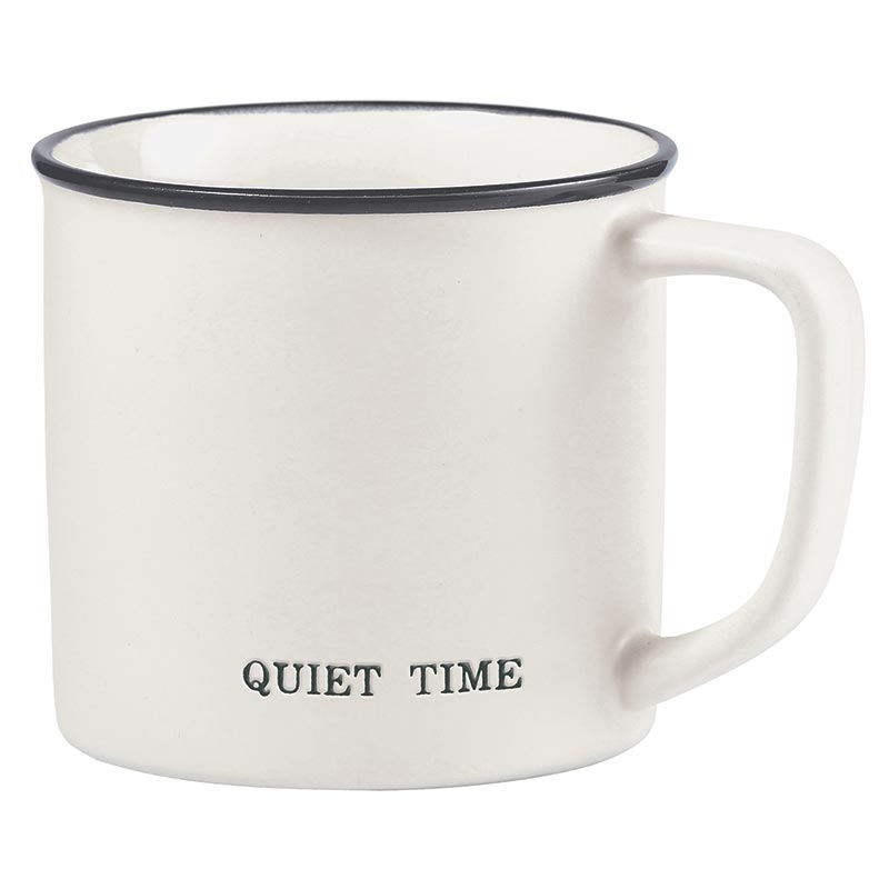 QUIET TIME COFFEE MUG - Kingfisher Road - Online Boutique