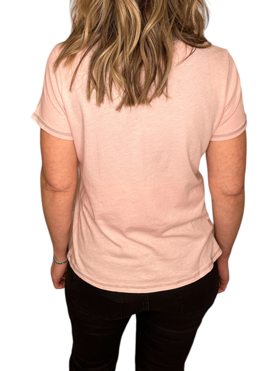 COLLEEN RINGER TEE - ROSE - Kingfisher Road - Online Boutique