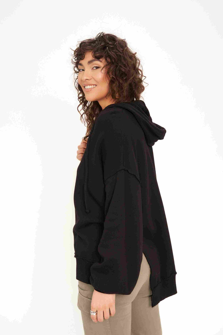 DIXSON HOODIE - BLACK - Kingfisher Road - Online Boutique
