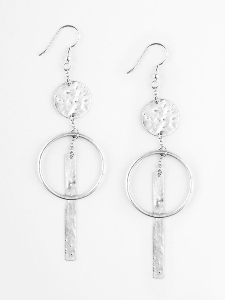 Olinda Earrings - Silver - Kingfisher Road - Online Boutique
