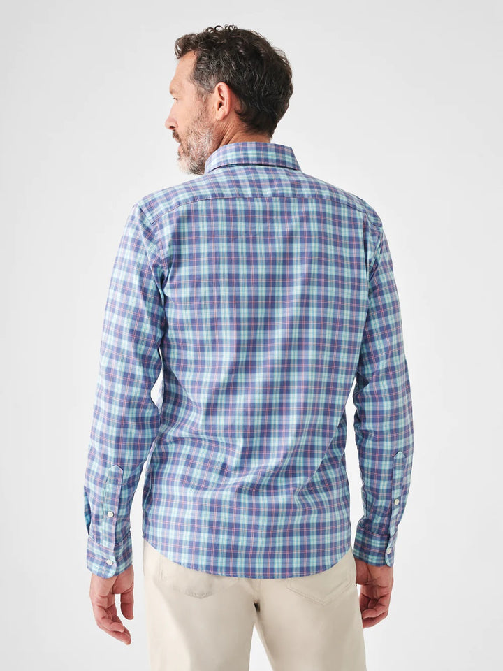 THE MOVEMENT SHIRT - OCEAN DRIVE PLAID - Kingfisher Road - Online Boutique