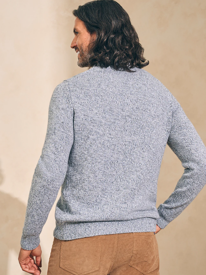 MARLED SURF STRIPE CREWNECK - GREY SEA - Kingfisher Road - Online Boutique