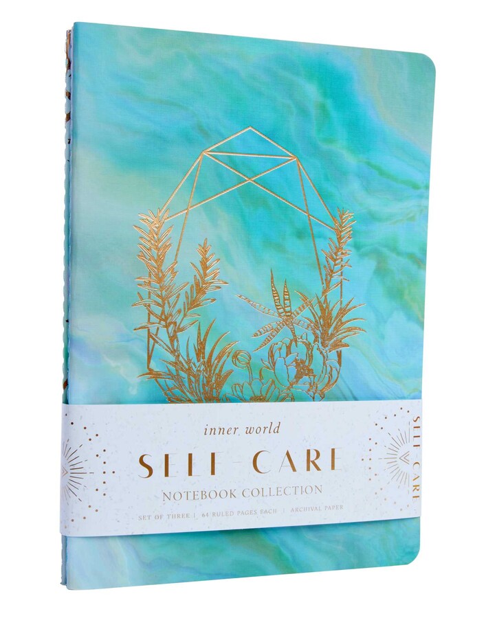 SELF CARE NOTEBOOK COLLECTION (3) - Kingfisher Road - Online Boutique