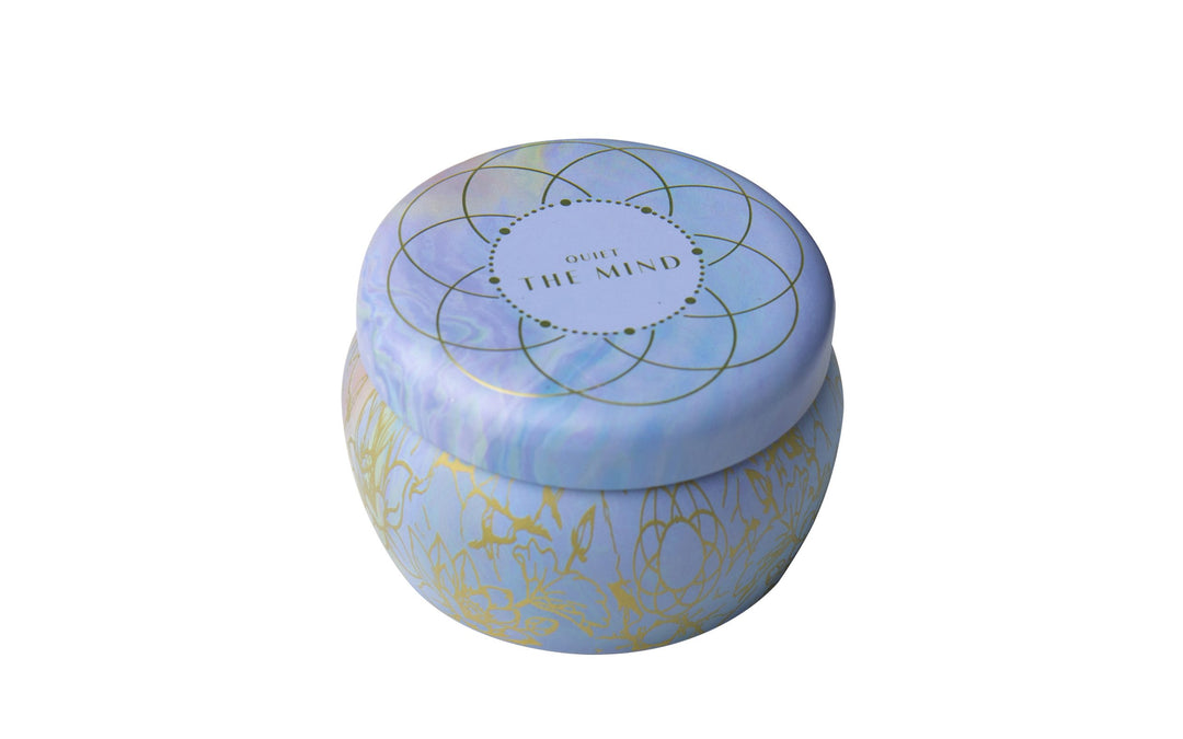 MEDITATION SCENTED TIN CANDLE - Kingfisher Road - Online Boutique