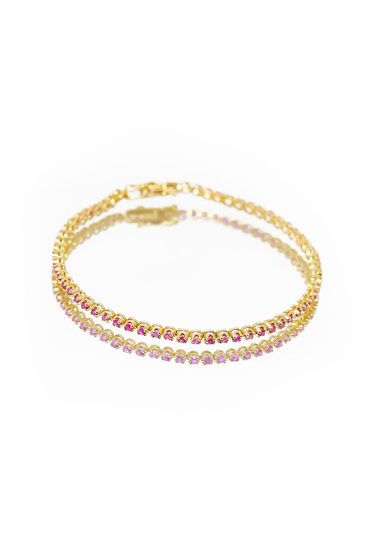 1.06ct RUBY TENNIS BRACELET - Kingfisher Road - Online Boutique