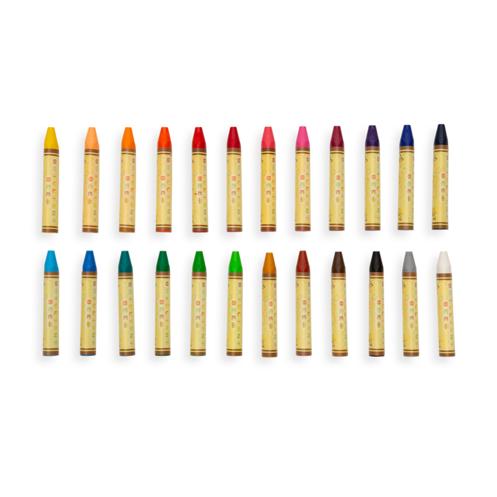 BRILLIANT BEE CRAYONS-24 COUNT - Kingfisher Road - Online Boutique