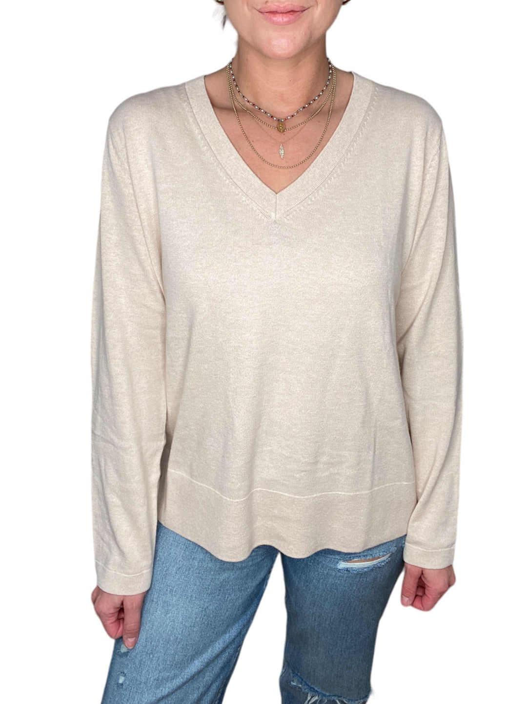 WEST PALM PULLOVER - DUNE - Kingfisher Road - Online Boutique