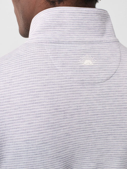 MOVEMENT QUARTER ZIP-MOUNTAIN GREY FEEDER STRIPE - Kingfisher Road - Online Boutique