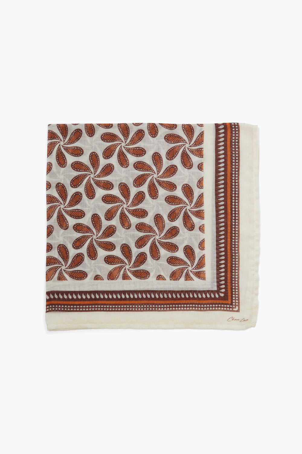 PAISLEY PRINTED BANDANA - ANTIQUE WHITE - Kingfisher Road - Online Boutique