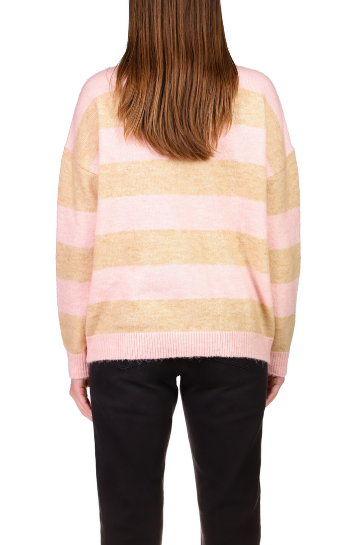 ROSEHIP OATS STRIPE UPSTATE SWEATER TUNIC - Kingfisher Road - Online Boutique