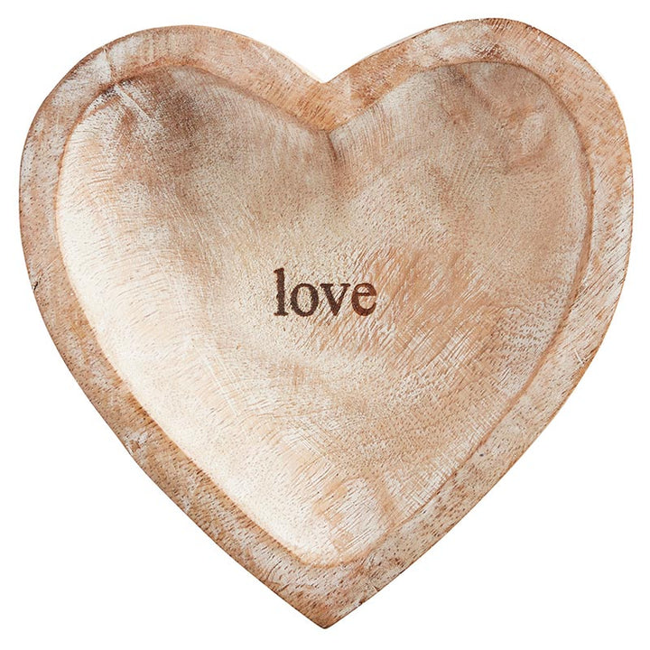 LOVE WOOD HEART - Kingfisher Road - Online Boutique