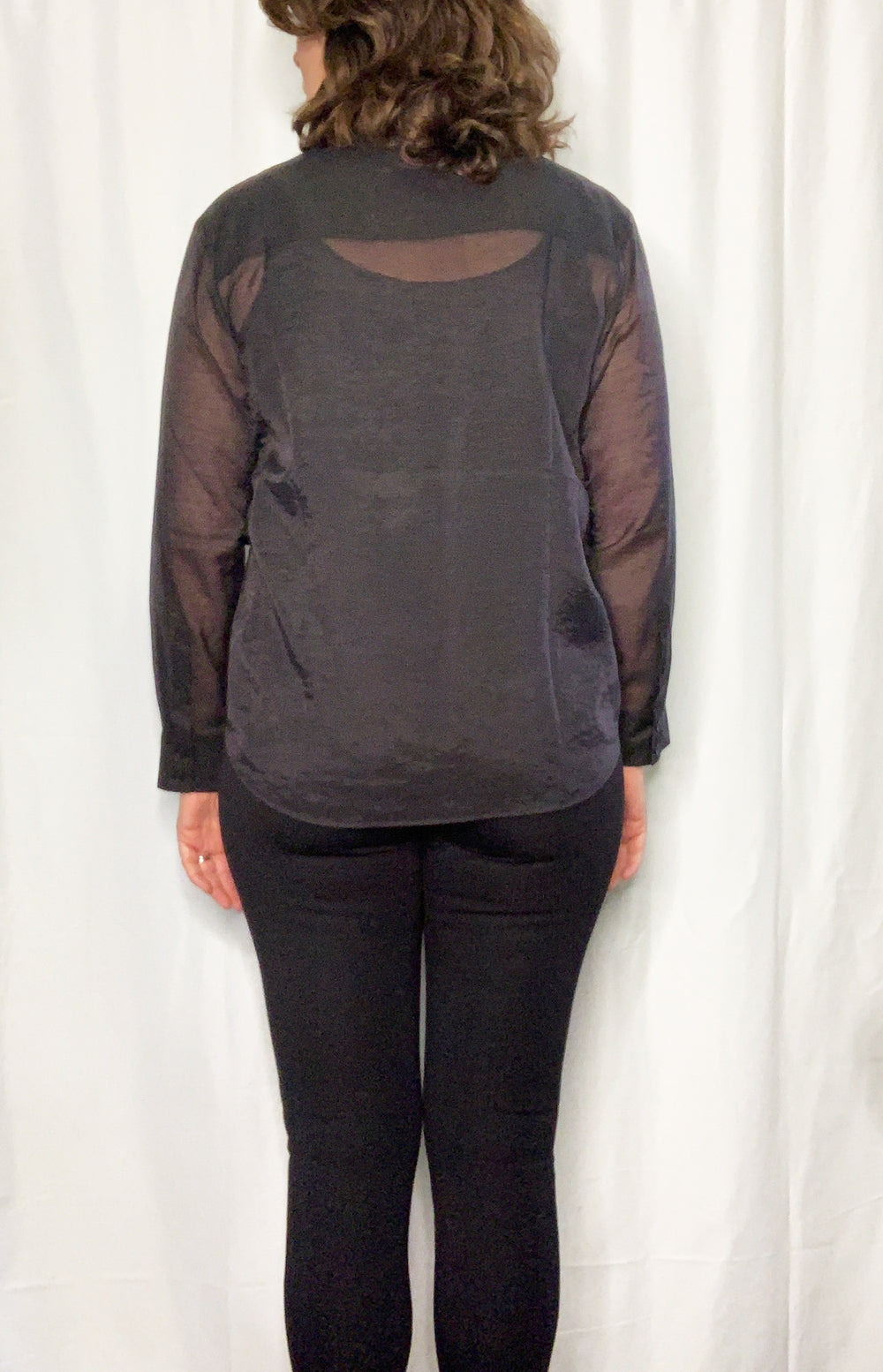 Sheer Bliss Button Down - Kingfisher Road - Online Boutique
