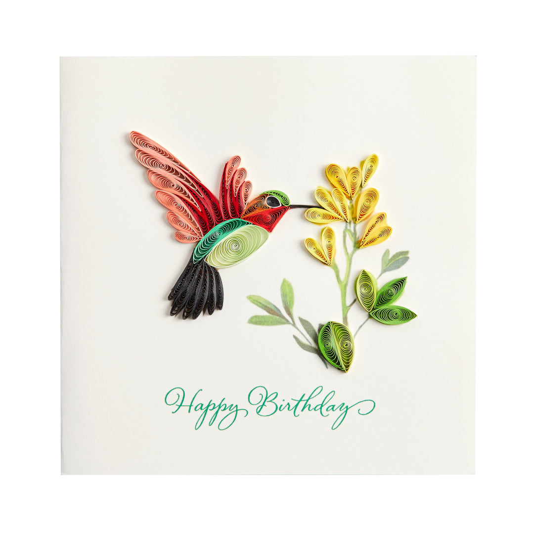 HUMMINGBIRD BIRTHDAY - Kingfisher Road - Online Boutique
