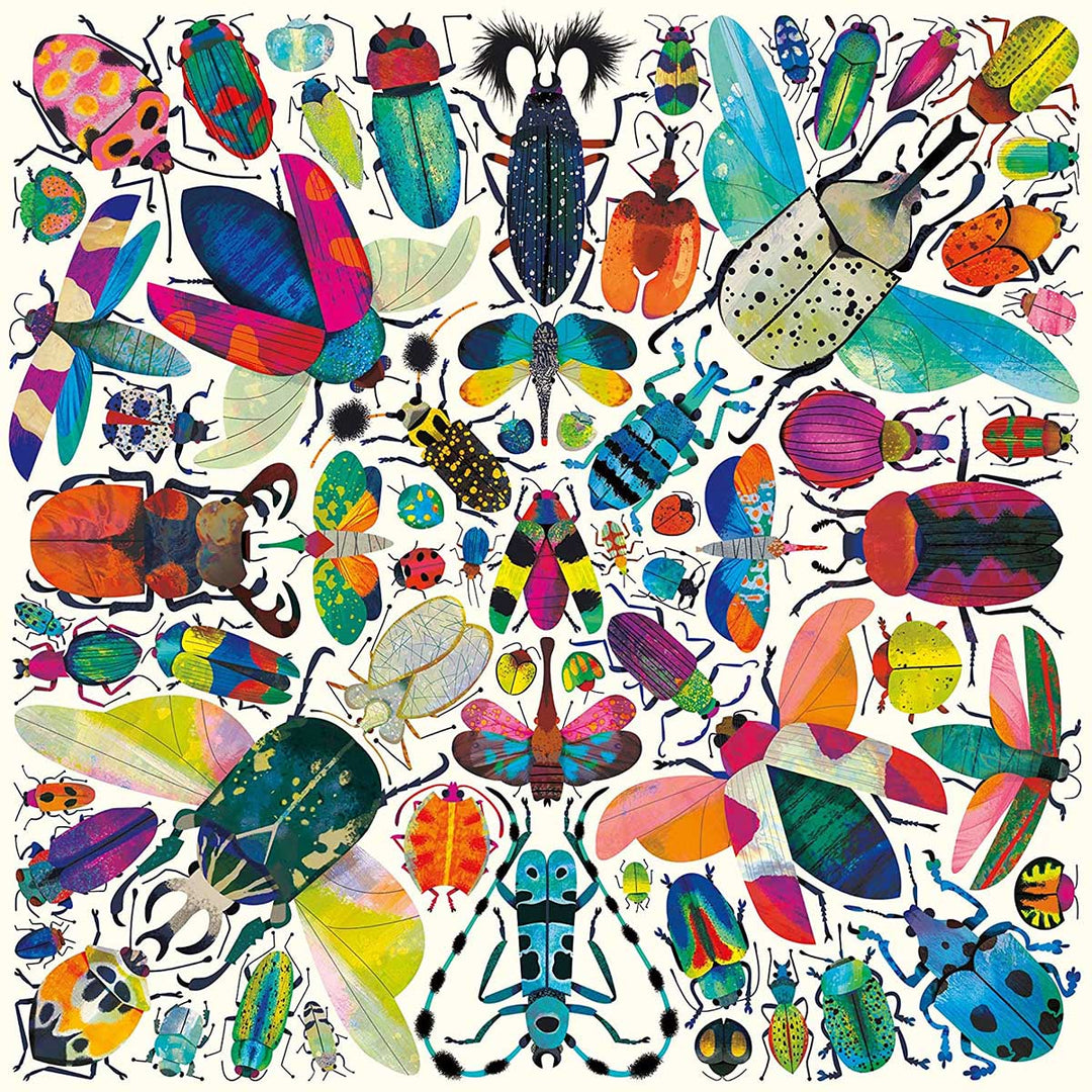 Kaleidoscope Beetles 500 Piece Puzzle - Kingfisher Road - Online Boutique
