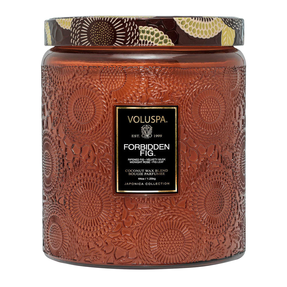 FORBIDDEN FIG LUXE JAR CANDLE - 44oz - Kingfisher Road - Online Boutique