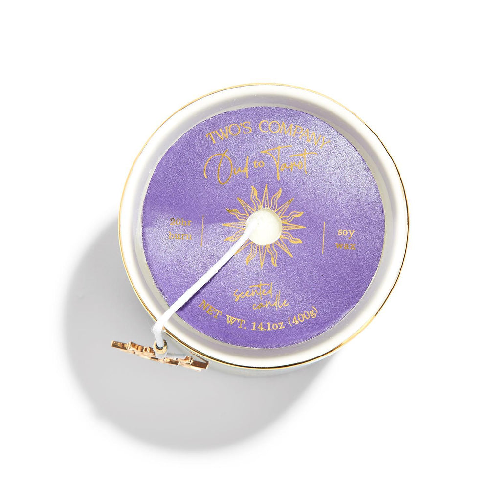 TAROT SCENTED CANDLE WITH CHARM - Kingfisher Road - Online Boutique