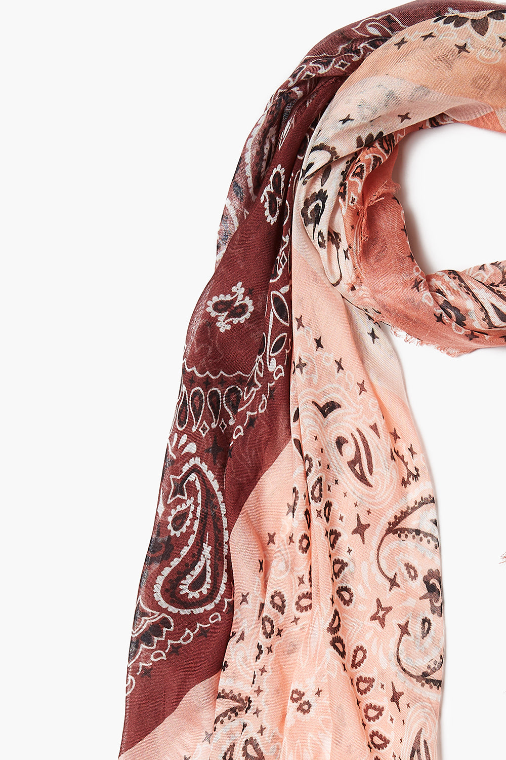PATCHWORK BANDANA PRINT SCARF - Kingfisher Road - Online Boutique