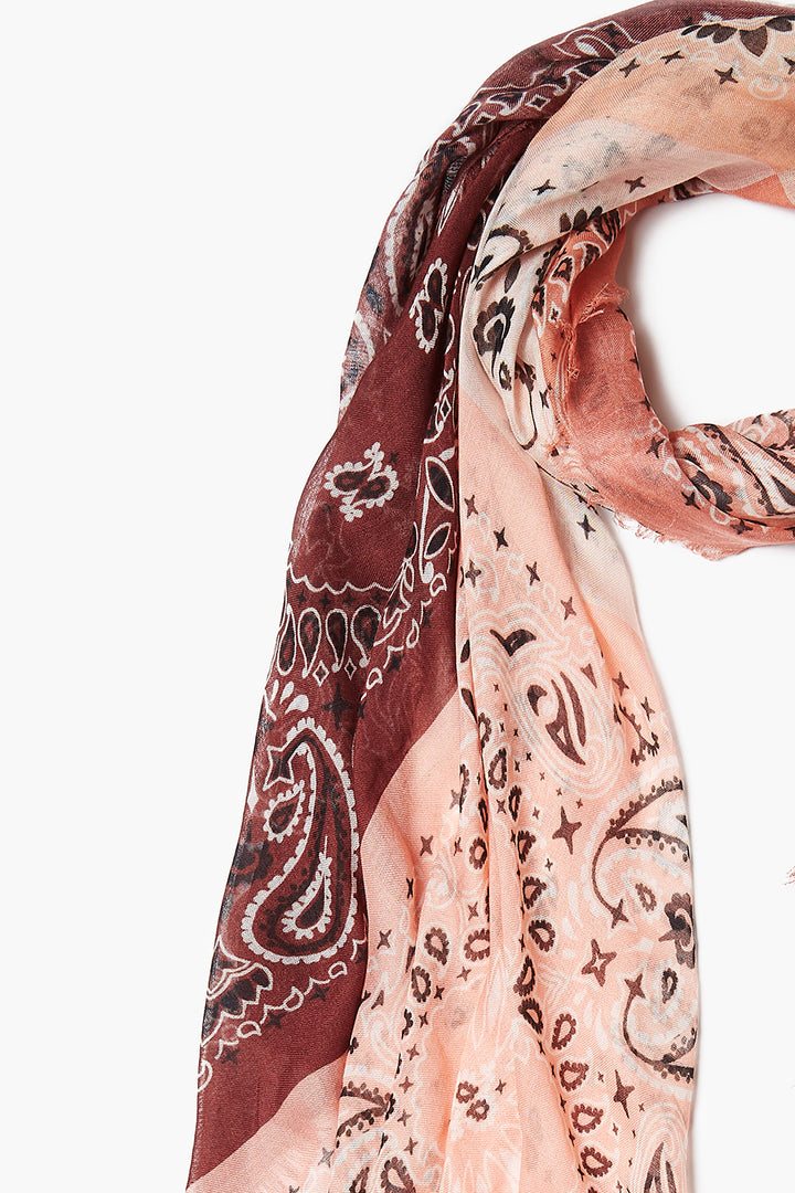 PATCHWORK BANDANA PRINT SCARF - Kingfisher Road - Online Boutique