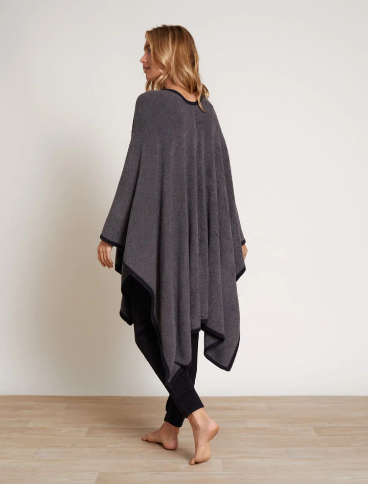 COZY CHIC LITE BORDERED WRAP-MINIERAL BLACK - Kingfisher Road - Online Boutique