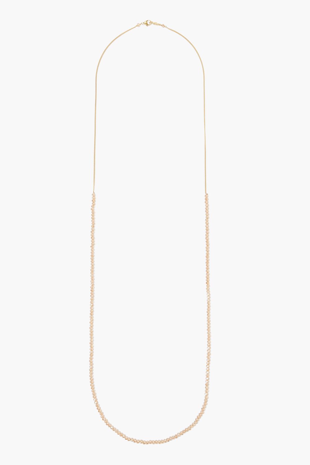 SUNFLOWER CRYSTAL LONG LAYERING NECKLACE - Kingfisher Road - Online Boutique