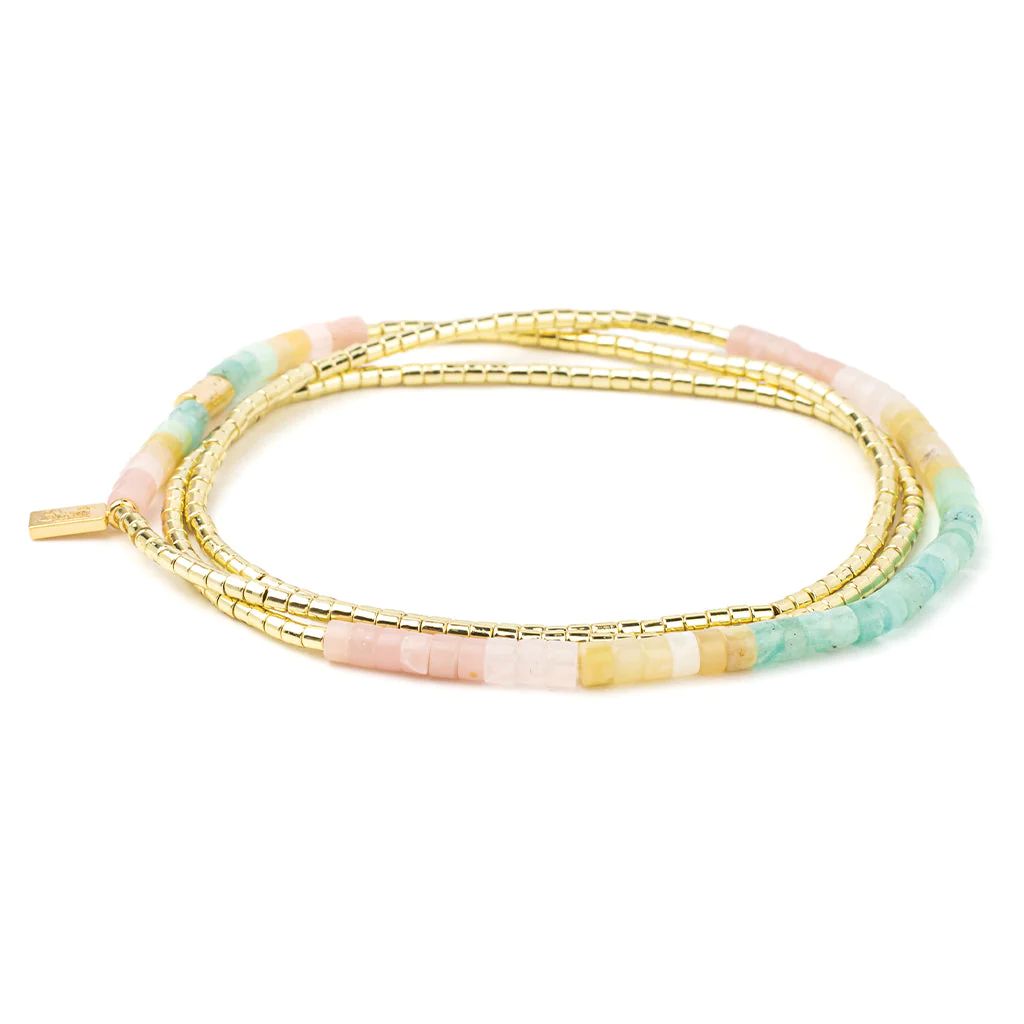 OMBRE STONE WRAP-GOLD - Kingfisher Road - Online Boutique