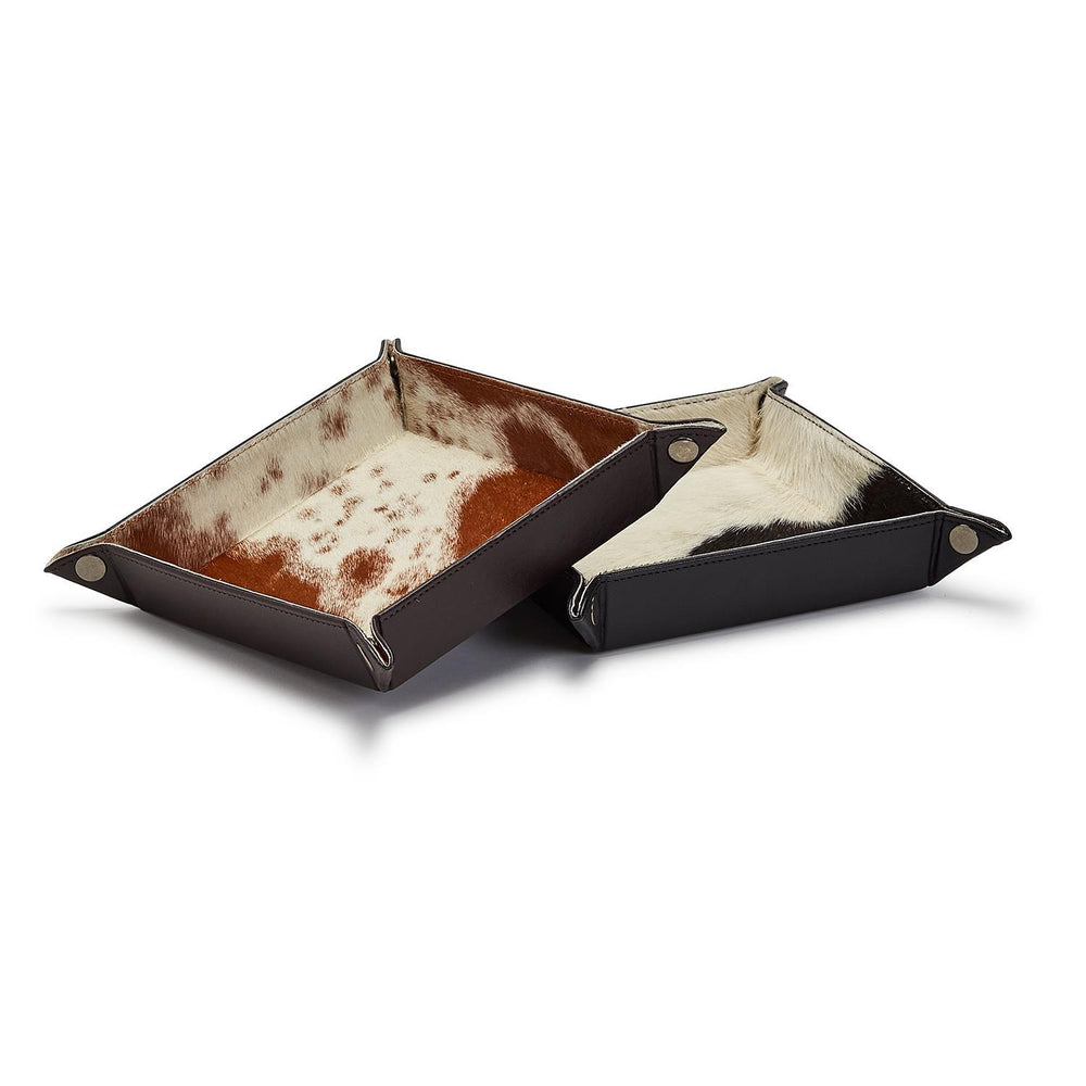 NATURAL COWHIDE VALET TRAY - Kingfisher Road - Online Boutique