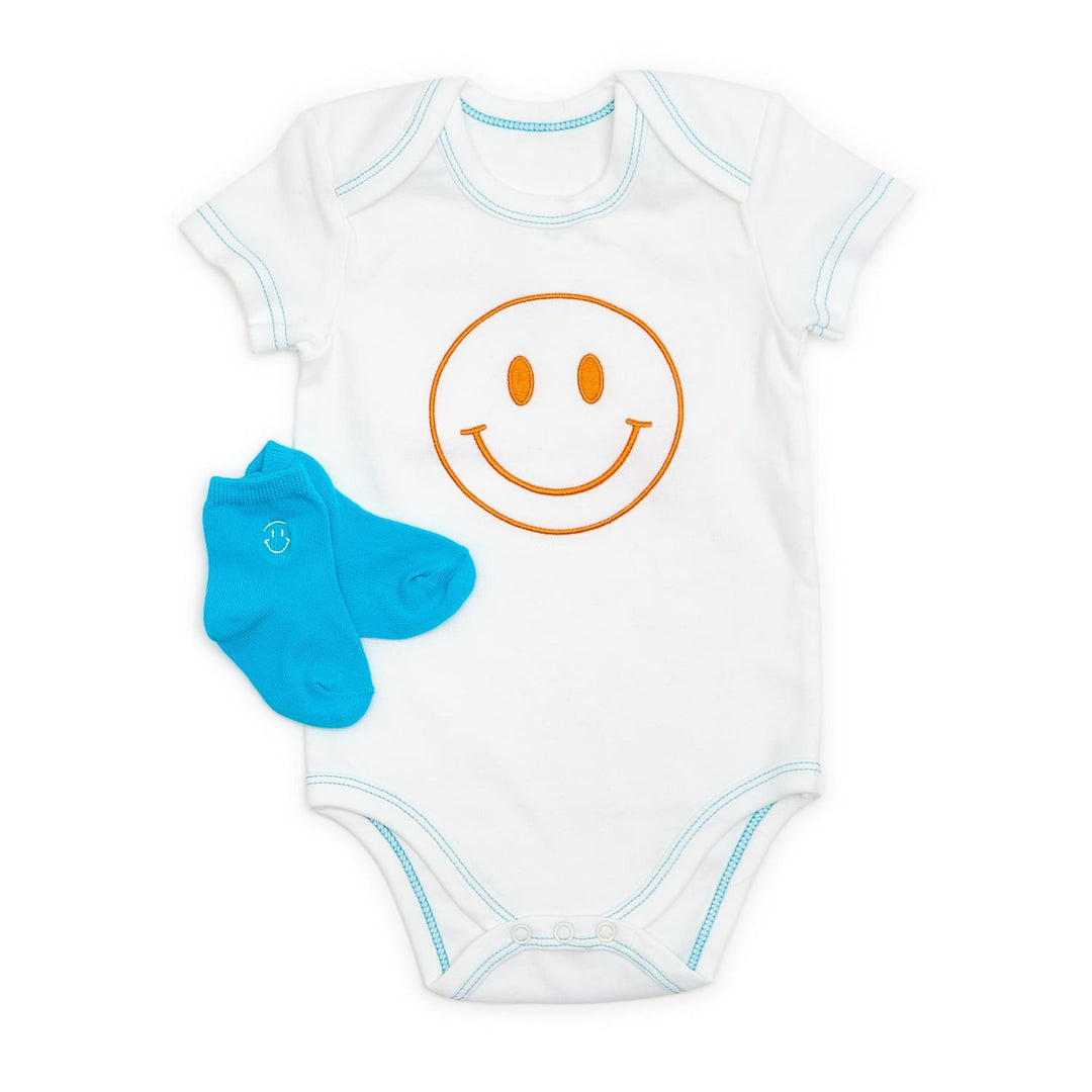 HAPPY GIFT SET ONESIE AND SOCKS - Kingfisher Road - Online Boutique