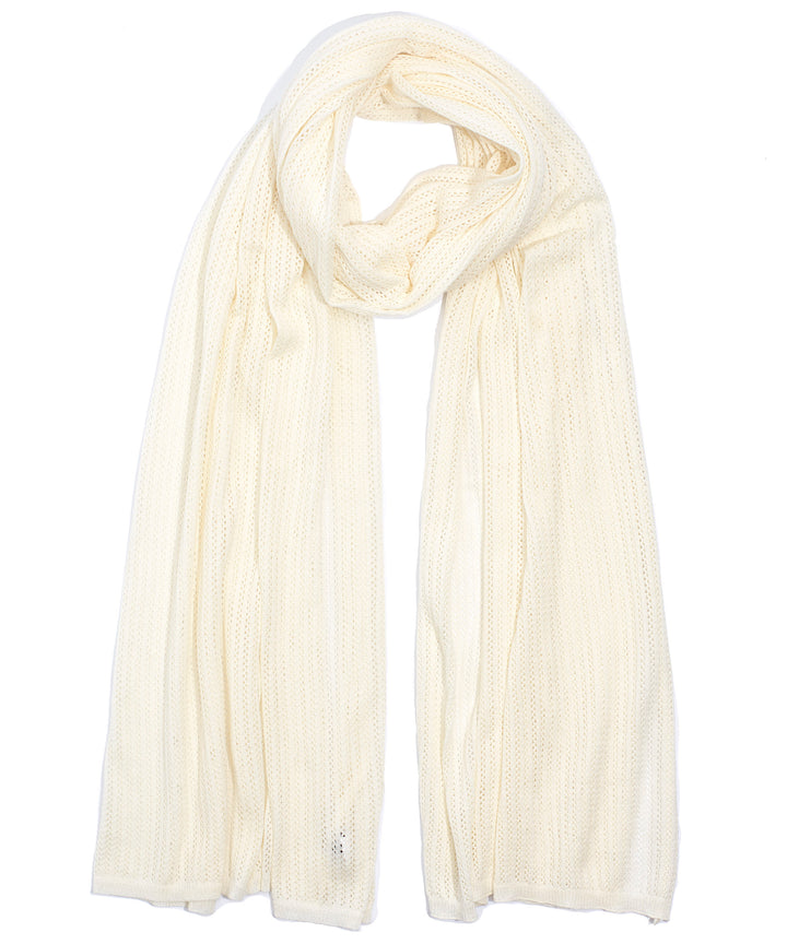 NETTING STITCH WRAP SCARF - Kingfisher Road - Online Boutique