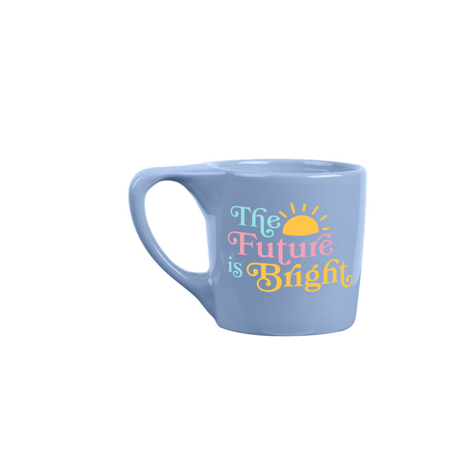 THE FUTURE IS BRIGHT MUG - Kingfisher Road - Online Boutique