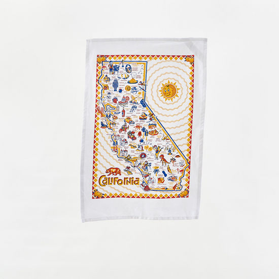 CALIFORNIA DISH TOWEL - Kingfisher Road - Online Boutique