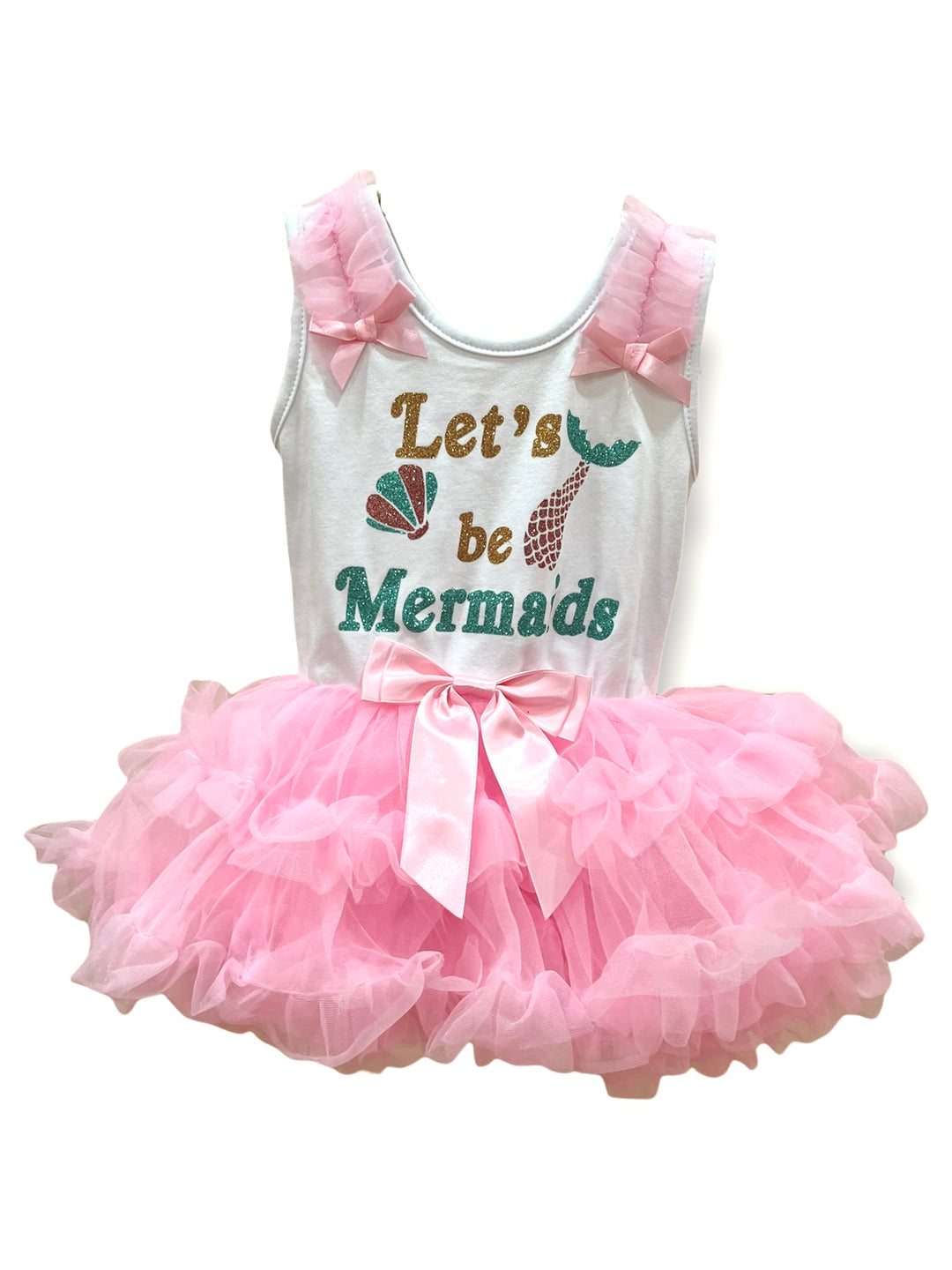 LET'S BE MERMAIDS RUFFLE DRESS - Kingfisher Road - Online Boutique