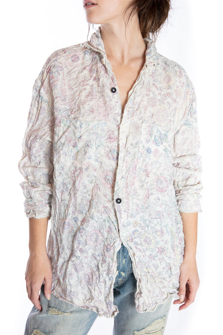 BOYFRIEND SHIRT-ACANTHUS SUN - Kingfisher Road - Online Boutique