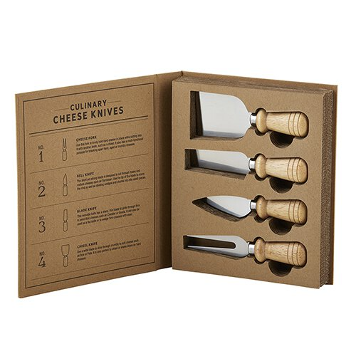CHEESE KNIVES CARDBOARD BOOK - Kingfisher Road - Online Boutique