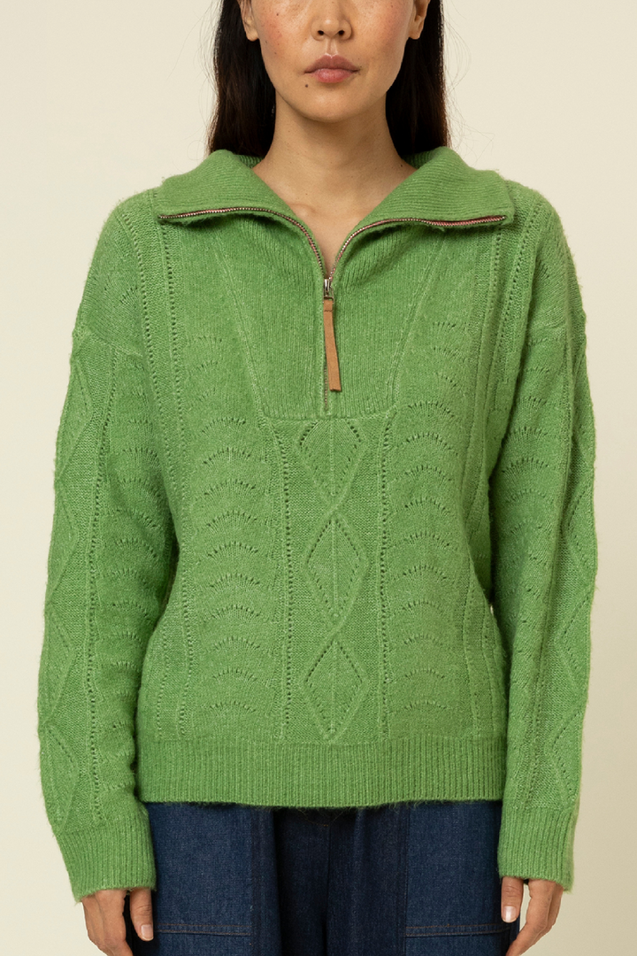 NIAGARA SWEATER - MALACHITE - Kingfisher Road - Online Boutique