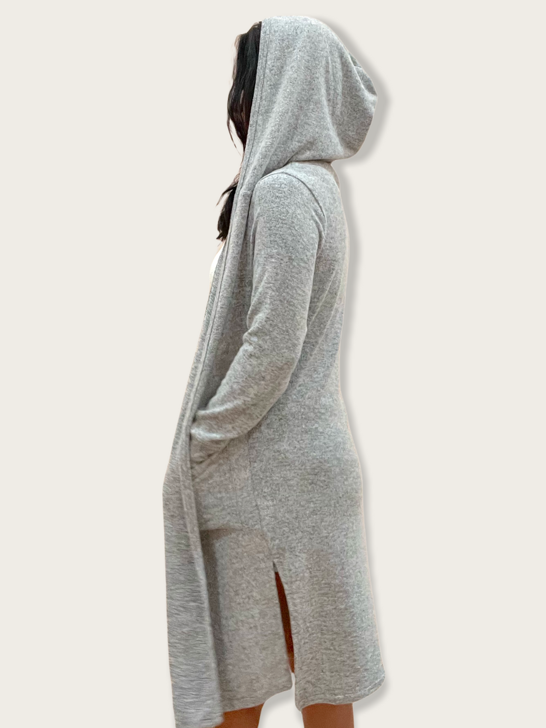 GREY KNIT DUSTER - Kingfisher Road - Online Boutique