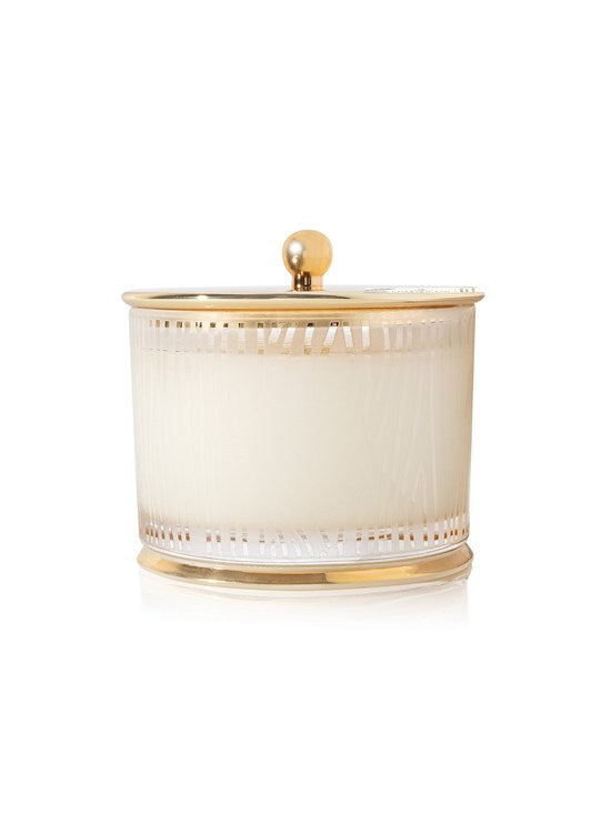 FRASIER FIR FROSTED WOOD GRAIN CANDLE - Kingfisher Road - Online Boutique