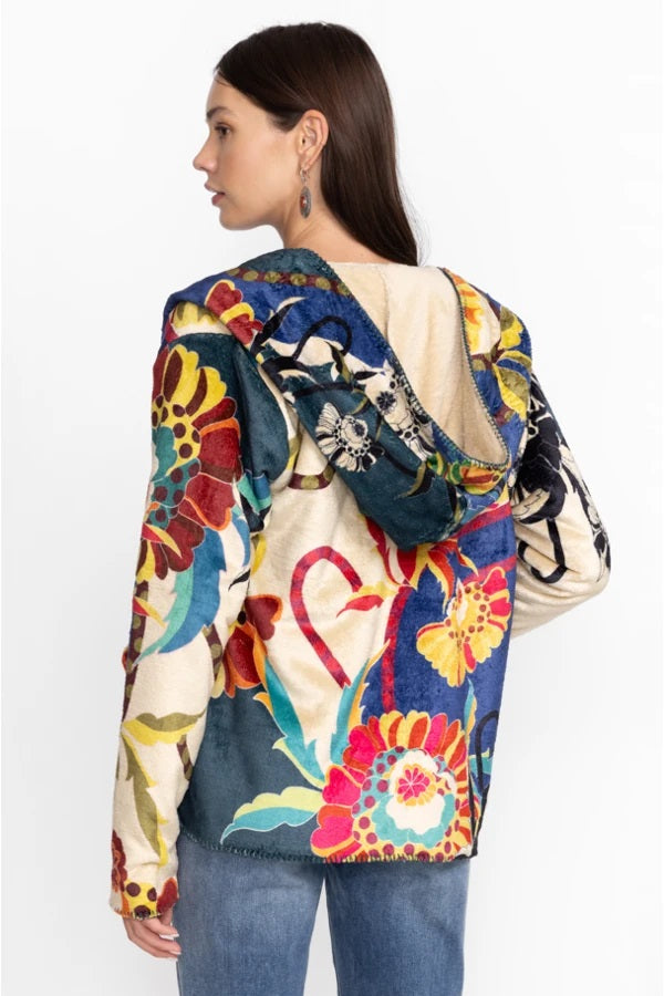 KIMBRA SHERPA JACKET-MULTI - Kingfisher Road - Online Boutique