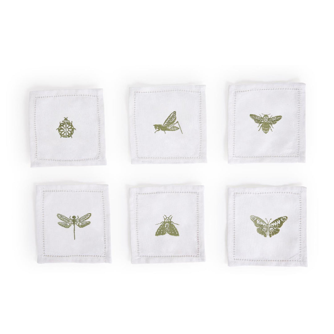 INSECT COCKTAIL NAPKINS - Kingfisher Road - Online Boutique