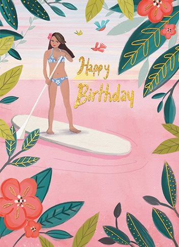 PADDLE BOARDING BIRTHDAY - Kingfisher Road - Online Boutique