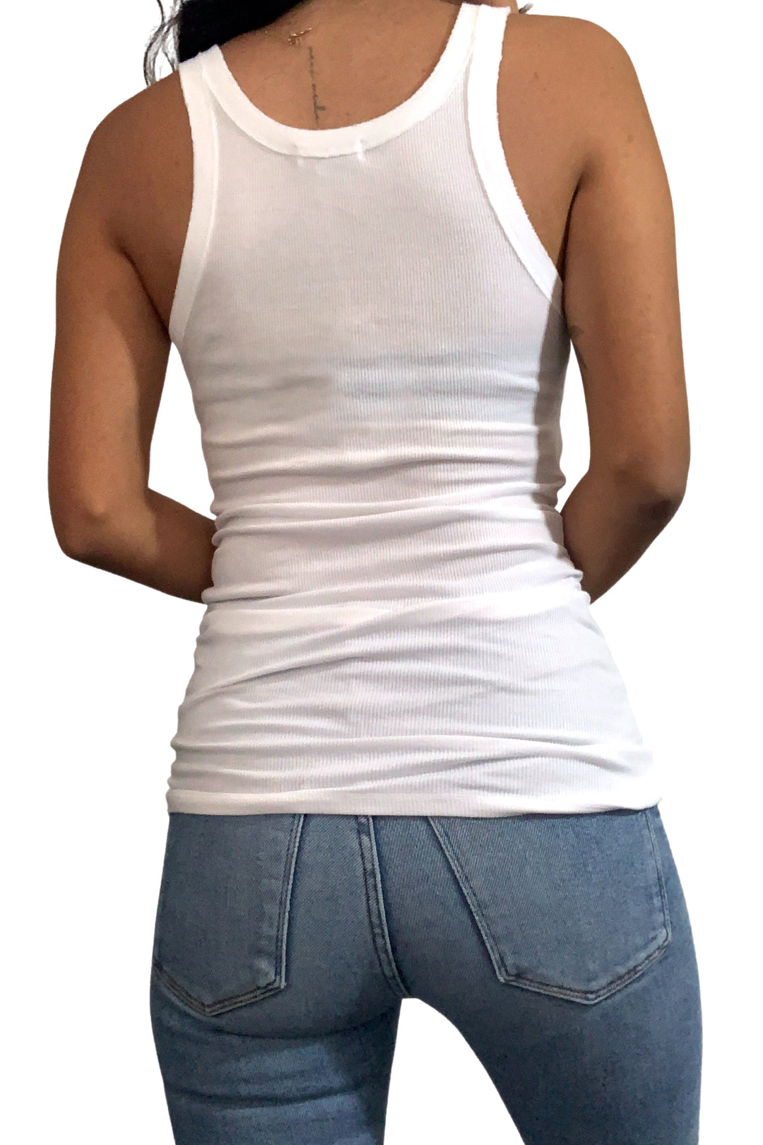 RAW EDGE TANK-SOLID - Kingfisher Road - Online Boutique